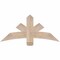 Ekena Millwork Alberta Smooth Timber Gable Bracket, Douglas Fir, 48"W x 22"H x 1 1/2"D x 5 1/2"F, 11/12 Pitch GBW048X22X0206ALB00SDF - alternate 1